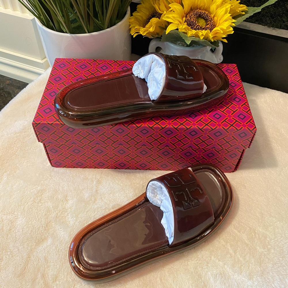 Tory Burch Bubble Jelly Slide Sandals